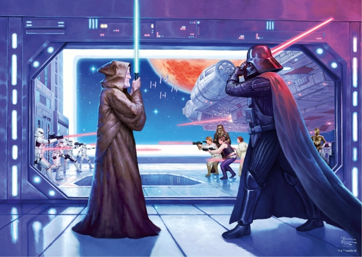 Lucasfilm Star Wars: Obi-Wanov posledný súboj – puzzle 1000 dielikov