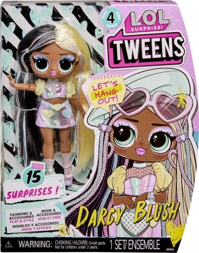 Bábika L.O.L. Surprise Tweens Základná Séria - Darcy Blush