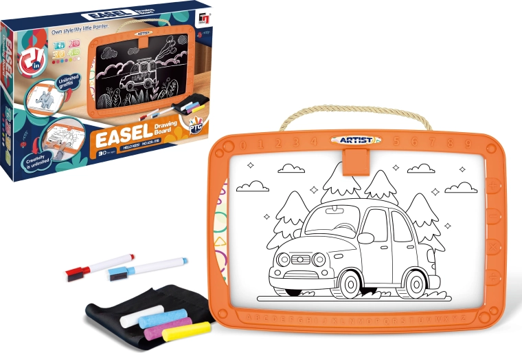 Obojstranná magnetická kresliaca tabuľa Easel