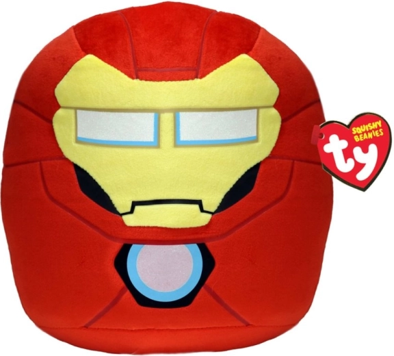 Ty Marvel Iron Man Squishy Beanie plyšový vankúš 25 cm