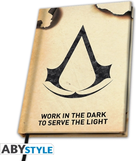 Assassin's Creed A5 zápisník Crest - 1 kus