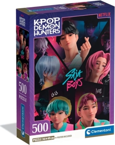 Puzzle CLE 500 dielikov K-Pop Demon Hunters – Saja Boys