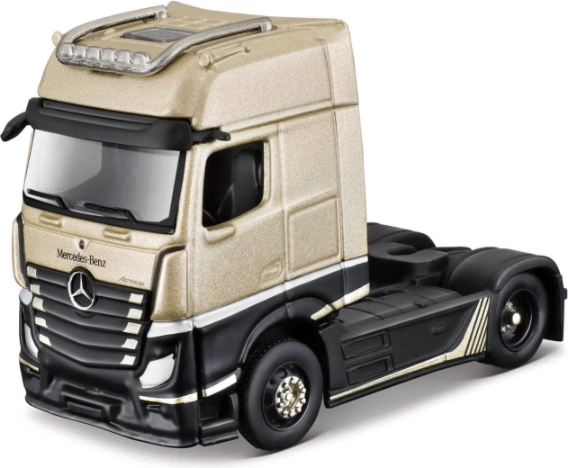 Maisto Mercedes-Benz Actros 1851 zlato-čierny 1:64