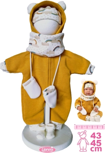 Llorens oblečenie pre bábiku bábätko New Born 43 – 45 cm