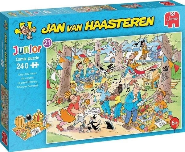 JUMBO Puzzle Jan van Haasteren Junior Kráľovský trh 240 dielikov