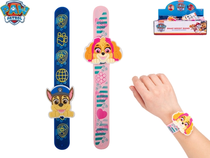 Samonavíjací silikónový náramok PAW PATROL pre deti