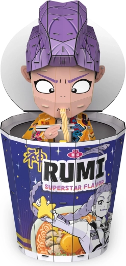 FDP K-POP ramen kelímok s figúrkou Rumi (Demon Hunters) – 3D puzzle - 1 kus