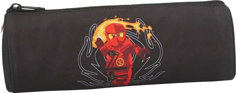 Lego Ninjago červené okrúhle puzdro na ceruzky