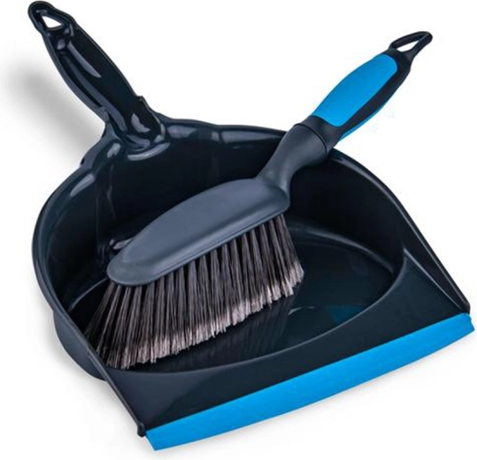 Metlička s lopatkou s gumovou hranou