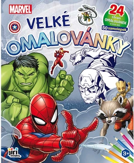 Veľké omaľovánky Marvel