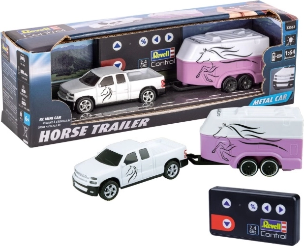 Revell RC mini auto s prívesom na kone