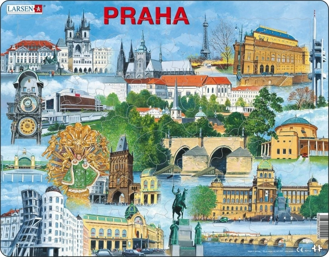 Puzzle LARSEN Praha 66 dielikov