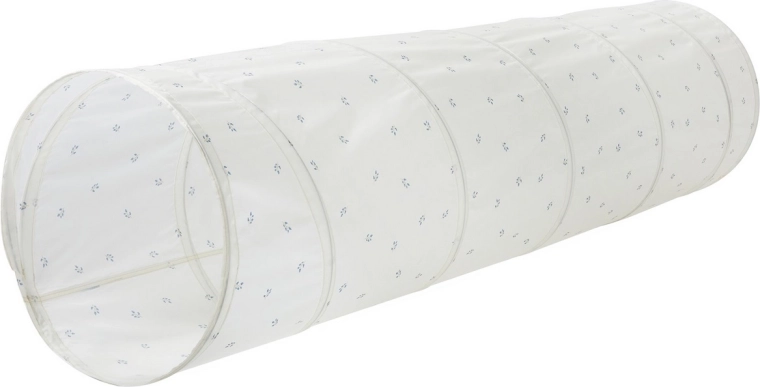 3 Sprouts detský hrací tunel z recyklovaného polyesteru Blueberry Ivory
