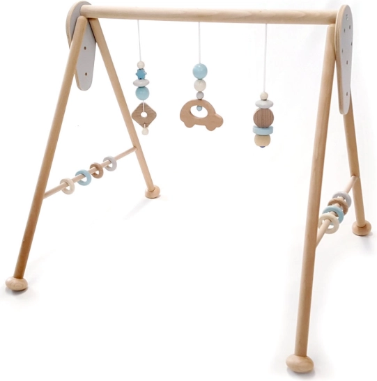 Hess drevená hrazdička Autíčko