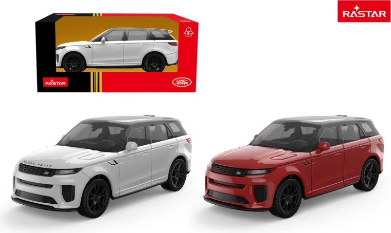 Kovové autíčko Range Rover Sport SV Rastar 1:43 biele
