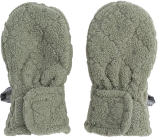 Detské rukavičky Lodger Mittens folklore fleece elm 0–12 mesiacov - 1 kus