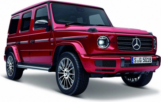 Zberateľský model MERCEDES-BENZ G-Class 2019 1:25 červený