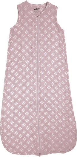 Lodger Hopper mušelínový spací vak bez rukávov tribe muslin rose 50/62