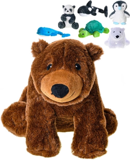 Plyšové zvieratko Ecobuddies 25 cm - 1 kus