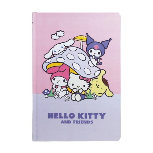 Hello Kitty a priatelia blok A5 Mushroom