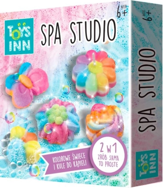 Creative SPA Studio Sada kvetinových sviečok a gulí do kúpeľa