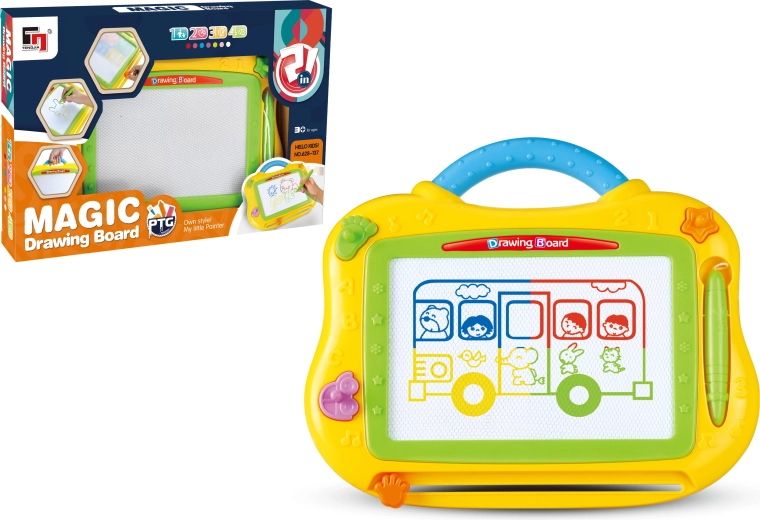 Magnetická kresliaca tabuľa Magic malá farebná