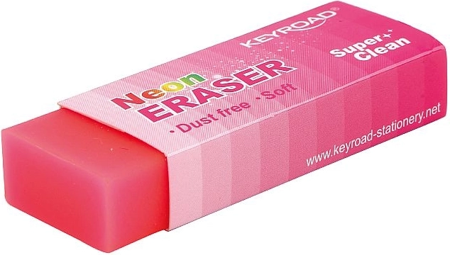 Neónová guma Keyroad ružová