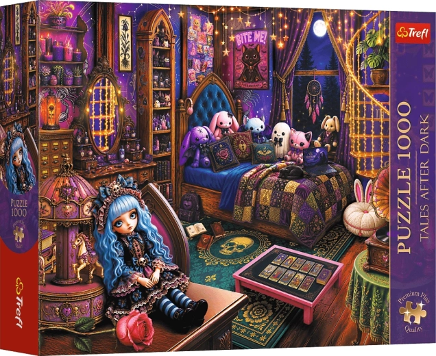 Trefl Puzzle Premium Plus Tales After Dark: Gotická bábika 1000 dielikov