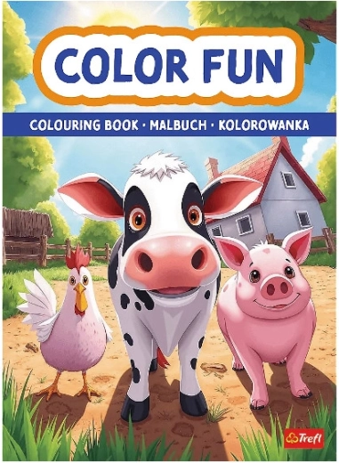 Omaľovánka Zvieratá na farme