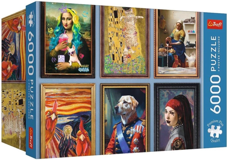 Puzzle Trefl Premium Plus Fun Art Collection 6000 dielikov