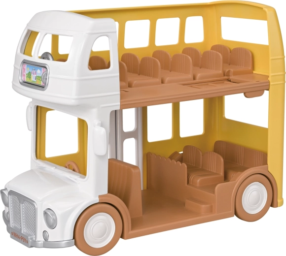 Sylvanian Families dvojposchodový škôlkarský autobus