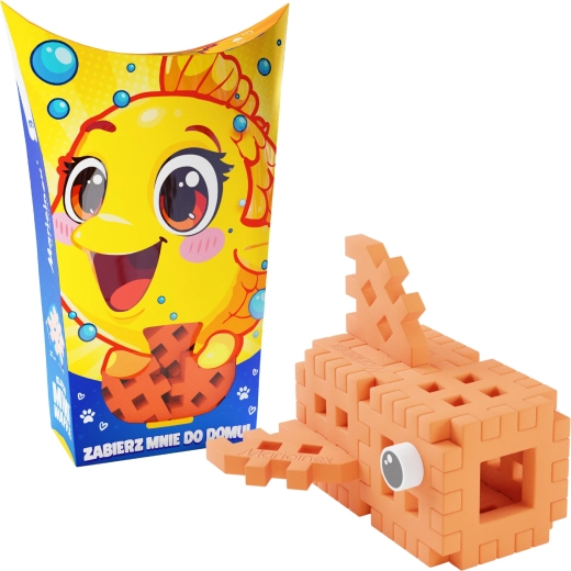 Konštrukčná stavebnica Mini Waffle Pocket Pets – rybka