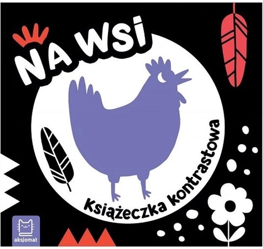 Na dedine – kontrastná knižka pre bábätká