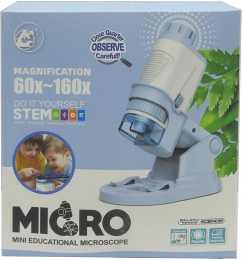 Detský mikroskop pre malých vedcov modrý
