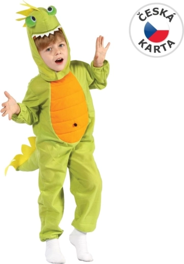 Detský karnevalový kostým dinosaurus (80–92 cm)