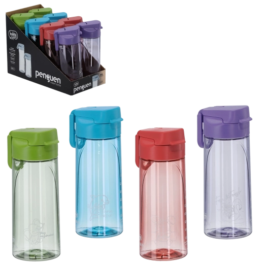 Fľaša na pitie 550 ml s výklopným viečkom - 1 kus