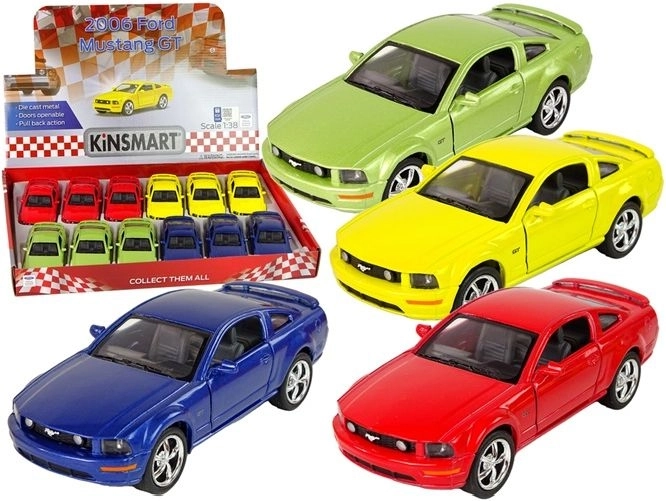 Kovové autíčko Ford Mustang GT 2006 1:38 s naťahovacím pohonom