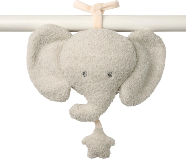 NATTOU hudobný plyšový sloník Teddy 16 cm