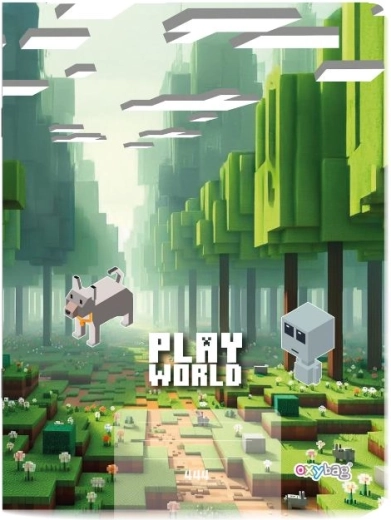 Zošit A4 linajkovaný Playworld Landscape 40 listov