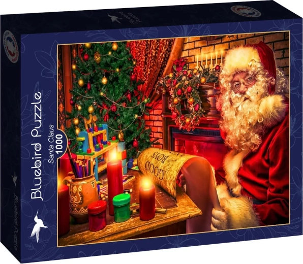 Puzzle Bluebird Santa Claus 1000 dielikov