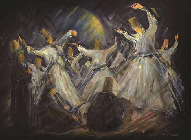 Puzzle ANATOLIAN Derviši 1000 dielikov