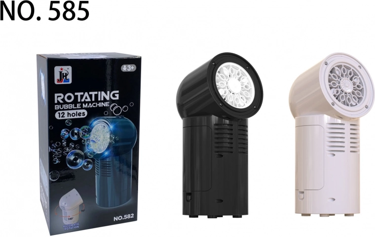 Prenosný stroj na bubliny so zvukom