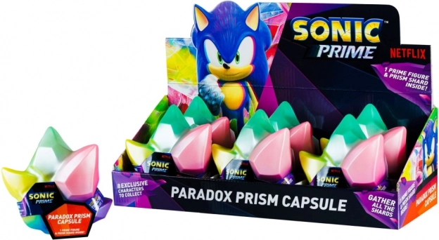 Sonic Prime Paradox Prism kapsula – zberateľská figúrka