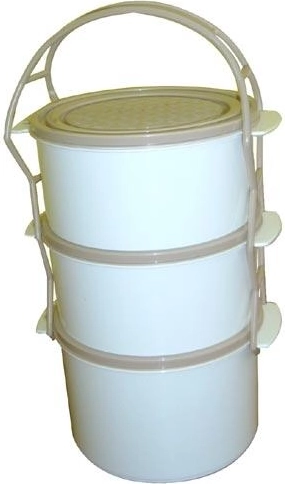 Nosič jedla Combi 2× 1 l + 1,5 l, plast