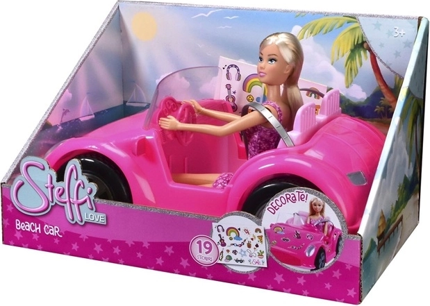 Steffi Love plážové auto s bábikou