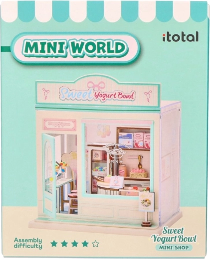 i-Total DIY miniatúrny model cukrárne