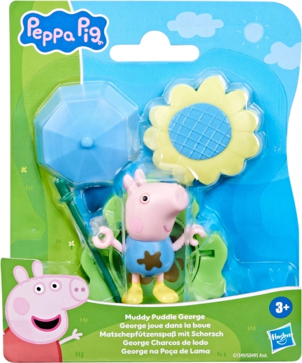 Hasbro – Prasiatko Peppa: zábava v mláke – George figúrka s doplnkami