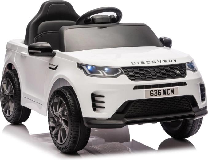 Elektrické autíčko LAND ROVER Discovery biele