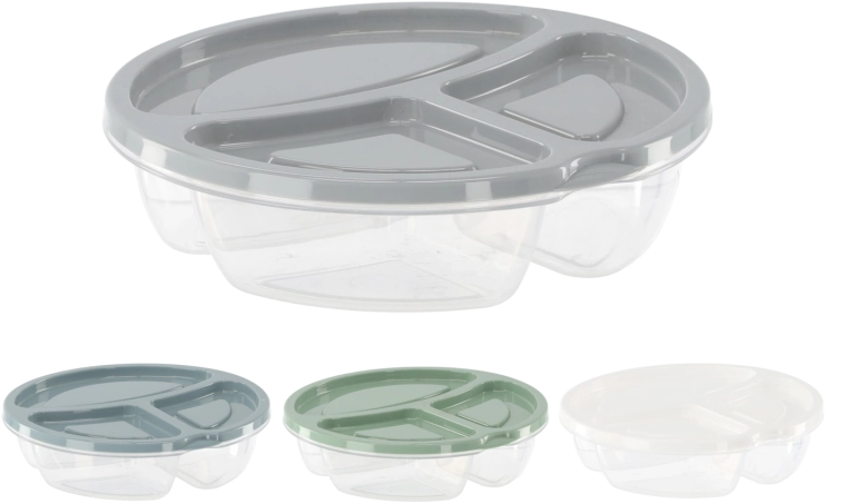 Delený box na potraviny s vekom 600 ml