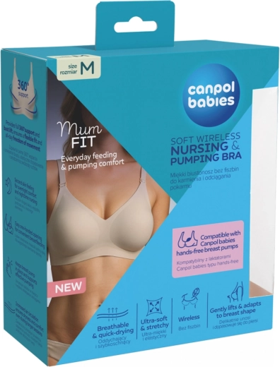 Canpol babies MumFIT podprsenka na dojčenie a odsávanie